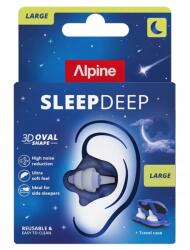 Alpine Füldugók, alvás stopperek, Alpine SleepDeep, L-es méret (111.21.158)
