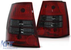 KITT Lightning Hátsó lámpa VW Golf 4 IV (1997-2004) / Bora (1999-2006) Variant modellekhez, piros/füst (TLVWBOVS)