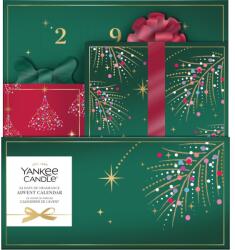 Yankee Candle Karácsonyi Ajándékszett 2026/Adventi Koszorú 24Db Gyertyával+Gyertyatartó - yankeegyertya