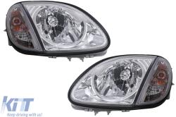 KITT Lightning Fényszórók Mercedes SLK R170 (04.1996-2004) típushoz Króm (HLMBSLKR170C)