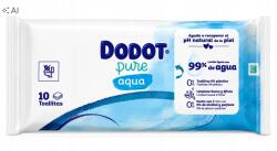 Dodot Pure Aqua Nedves Törlőkendő Csecsemőknek 99% Víz 10 Db (8006540822074)