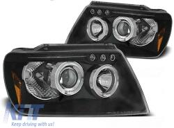  LED tuning hátsó lámpák Jeep Grand Cherokee 1999-05.2005 piros/füstös, bal és jobb (ABJETX6010173)
