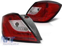  Tuning LED hátsó lámpa szett Opel ASTRA H 03.2004-2009 3 ajtós, GTC, ferdehátú, bal és jobb (ABOPTX6010273)