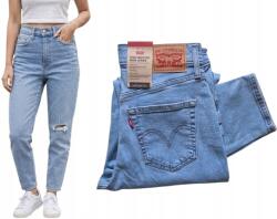 Levi's farmer nadrág Levi's High-Waisted Mom Jeans W27 L27 27x27 világos 36/S