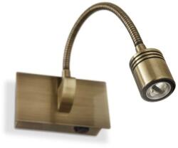 Ideal Lux Aplica de perete power LED DYNAMO AP1 BRUNITO 121352 (121352 IDL)