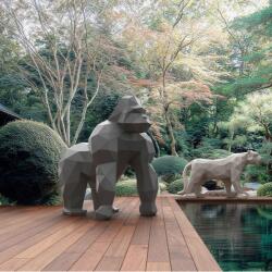 Vondom Decoratiune/ Statueta exterior sau interior ORIGAMI SARU, mat (44231 VD)