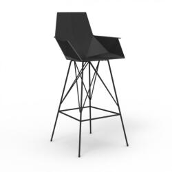 VONDOM Set de 4 scaune de bar cu brate de exterior / interior design modern premium FAZ CHAIR 54164 (54164 VD)