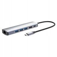 Manhattan Usb-c dokkoló/replikátor (153959) (W128890736)