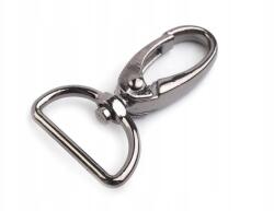 Stoklasa Forgatható fém karabiner, fekete nikkel, 25 mm (730930_167324_104174)