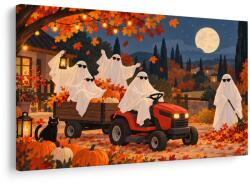 Dovido Tablou fantome de Halloween pe tractor - 60x40