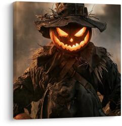 Dovido Tablou sperietoare de Halloween în flăcări pe câmp - 20x20