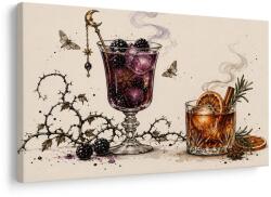 Dovido Tablou cocktail de mure cu portocală - 90x60