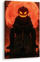 Dovido Tablou groază de Halloween sub luna roșie - 20x30