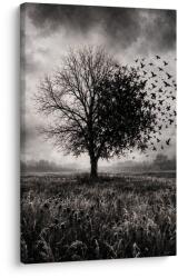 Dovido Tablou arborele vieții și stol de păsări - 20x30