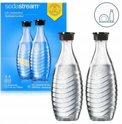 SodaStream 2 db SodaStream üvegpalack Csak a Crystal 0, 6L készülékkel kompatibilis (8718309250942)