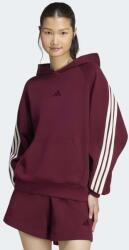 Adidas adidas W AK 3S OH HOODIE M | Femei | Hanorace | Bordo | KV9935