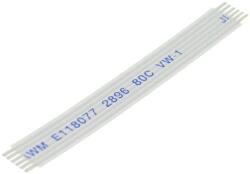  Banda FFC, 6 fire, lungime 5.5cm, 55x7x0.2mm, cu lipire pe placa, 253300