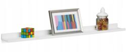 Relaxdays Polc Mdf Relaxdays 80 x 10 cm fehér (10021813_46)