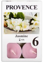 Provence Lumânări parfumate tip pastilă Provence cu iasomie, 6 buc