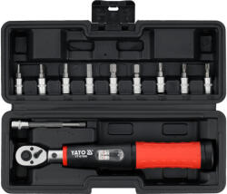 TOYA Set de chei dinamometrice cu cuplu redus 1/4", 11 bucăți (YT-07840)