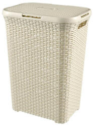 CURVER Coș pentru rufe STYLE RATTAN 40 l crem CURVER (193010) - efistore - 177,99 RON