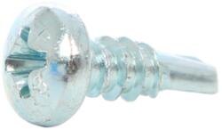 Duplifix Surub autoforant (purici) cu cap bombat DUPLIFIX 3.5 9.5 mm, zincat, WS3595O (set de 500 buc. ) (WS3595O)