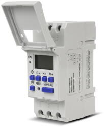 GreenBlue Comutator - temporizator digital pentru sina DIN , 16 programe, max 240 programe, GB104 (GB104)