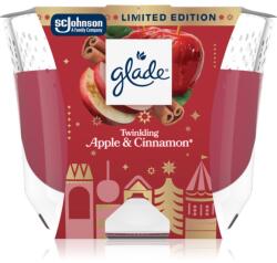 Glade Twinkling Apple & Cinnamon illatgyertya 204 g