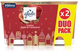 Glade Twinkling Apple & Cinnamon ajándékszett 2x112 g