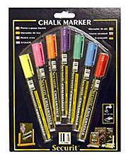 Securit Markere 1-2 mm mix de culori 7 buc