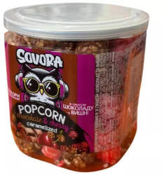 SOVORA Popcorn caramel cireșe ciocolată cupă 60g