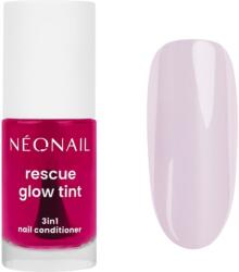 NEONAIL Rescue Glow Tint 3in1 Nail Conditioner ápoló körömlakk árnyalat Glazed Raspberry 7.2 ml