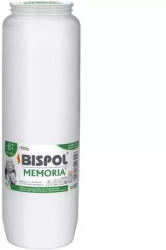 BISPOL Lumânare 530g Ulei Alb WO8
