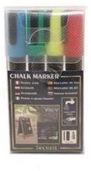 Securit Marker 2-6 mm mix de culori 4 buc