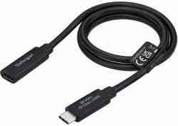 StarTech USB 4.0 Type C Hosszabbító Fekete 60cm USB440GCMCF2F (USB440GCMCF2F)