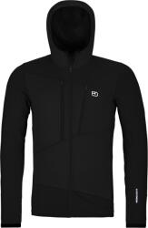 ORTOVOX Fleece Grid Hoody M férfi dzseki M / fekete