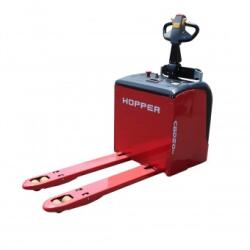Breckner Germany Transpalet electric 2T, baterie 24V, 210Ah, platforma operator, franare electromagnetica, inaltime ridicare 205mm