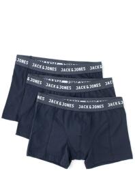 Jack & Jones Jack & Jones, Canthony rugalmas logós derékpántú boxer szett - 3 db, Tengerészkék, 2XL (12171946-BLUE-NIGHTS-XXL)