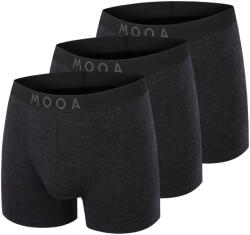MOOA MerinoSilk 4in 3-pack Mărime: M / Culoare: negru