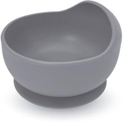Bocioland Bocioland, bol cu ventuza din silicon, gri Set pentru masa bebelusi