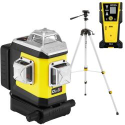 Nivel System SET Nivelă Laser 3D Nivel System CLx3R, Roșu, 3x360°, 30/70 m + Trepied SJJ-M1 EX + Senzor CLS-5 (CLx3RSJJM1EXCLS5)
