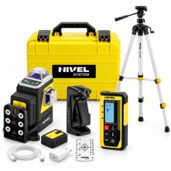 Nivel System SET Nivelă Laser Motorizată Nivel System CLx3G MOTOR, Verde, 3x360° + Trepied SJJ-M1 EX + Receptor CLS-310 Digital (CLx3G MOTORCLS-310)