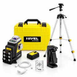 Nivel System SET Nivelă Laser Motorizată Nivel System CLx3G MOTOR, Verde, 3x360° + Trepied SJJ-M1 EX (CLx3GMOTORSJJ-M1)