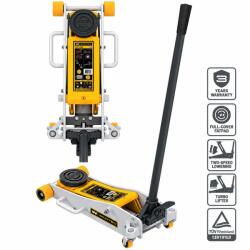 Winntec Emelő padló - ALU/Acél 2 T krokodil gyorsemeléses 86-418 mm - Winntec (Y411202)