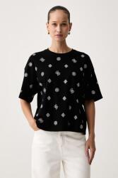 Guess tricou pentru femei din bumbac AMALIA 9BY2-TSDZJO_99X (V6BI18.K6747)