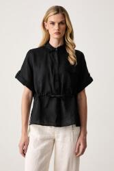 Benetton cămașă pentru femei din in 9BY2-KDDZO1_99X (5BMLDQ0F4)