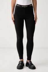 Tommy Jeans colanți pentru femei din bumbac cu elastan 9BY2-LGDZSS_99X (DW0DW23445)