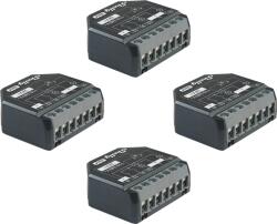 Shelly Pachet 4 x Releu Shelly 2.5 Gen4, 2 canale, WiFi/Zigbee/Bluetooth/Matter, monitorizare consum, 10A/canal (3800238070762)