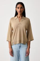 Benetton bluză pentru femei cu vâscoză 9BY2-TSDZA6_17X (13I8D301P)