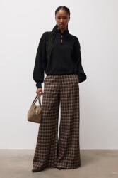 Answear. LAB pantaloni wide leg pentru femei cu vâscoză B9Y2-SPD036_88X (NY5006)